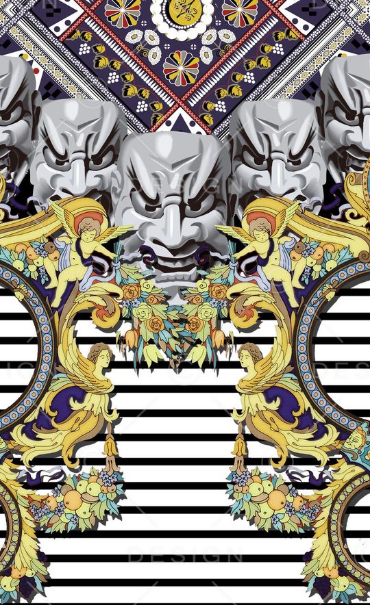 大牌定位印花华亿平台图片