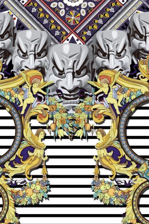 大牌定位印花华亿平台图片