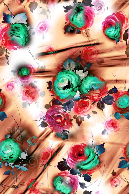 女装华亿平台印花华亿平台图片