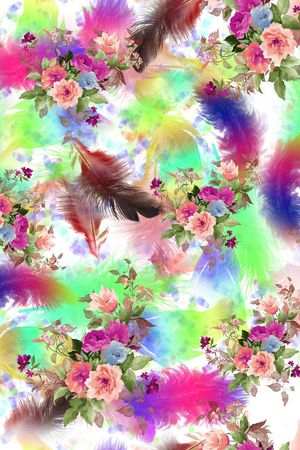 流行时尚印花华亿平台图片