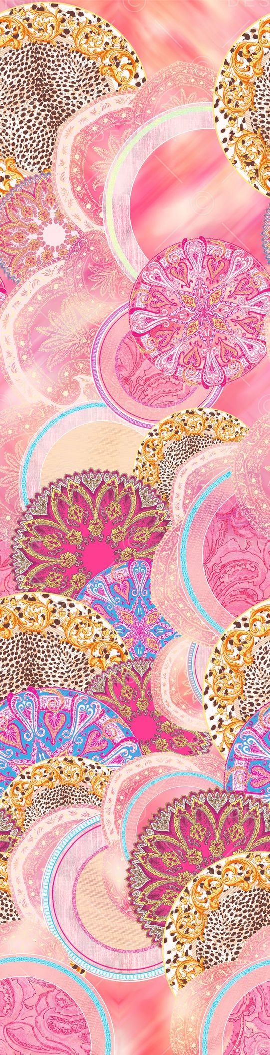 花纹印花华亿平台图片