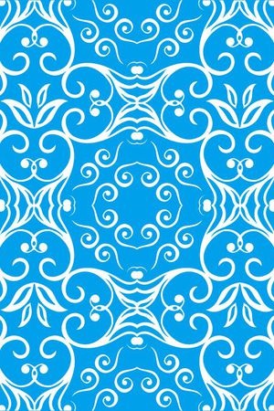 青花瓷印花华亿平台图片