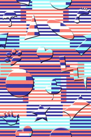 趣味印花华亿平台图片