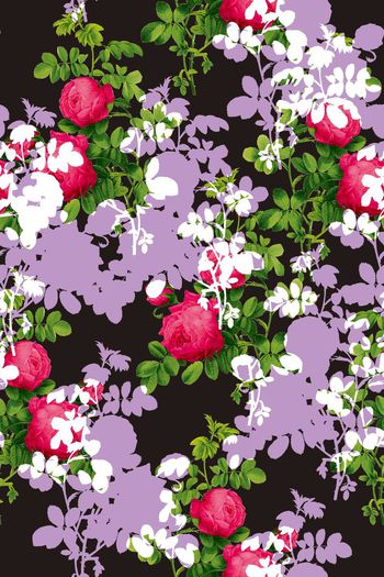 467145-复古潮流大牌印象玫瑰