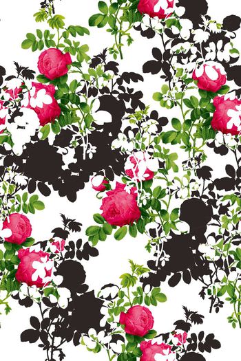 467146-复古潮流大牌印象玫瑰