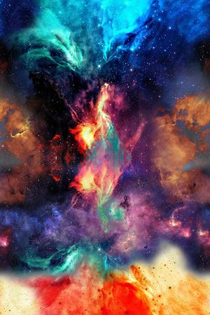 抽象印花华亿平台图片