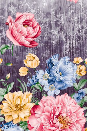 时尚窗帘华亿平台 家纺华亿平台 流行窗帘华亿平台印花华亿平台图片