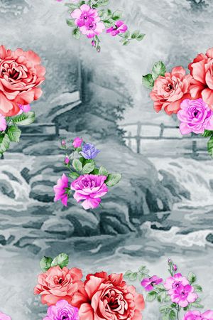 时尚窗帘华亿平台 家纺华亿平台 流行窗帘华亿平台印花华亿平台图片