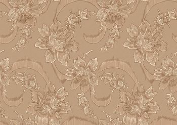 连枝花皮纹印花华亿平台图片