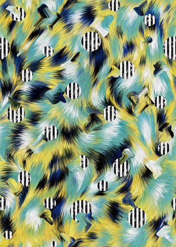 467249-自然动物纹理肌理女装羽绒服衬衣外套