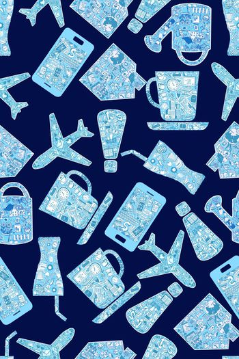 467282- 生活元素满版童装花