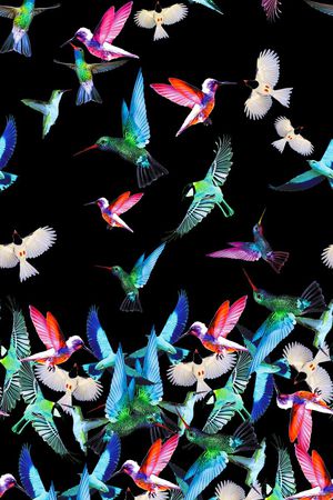 流行时尚印花华亿平台图片