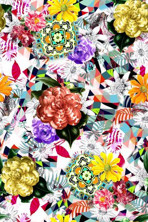 时尚印花华亿平台图片