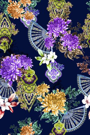 时尚印花华亿平台图片