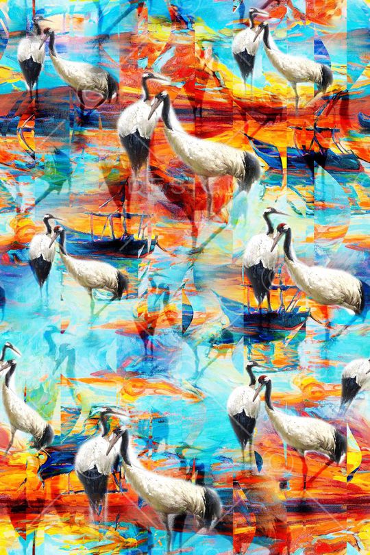 动物印花华亿平台图片