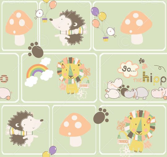 卡通印花华亿平台图片