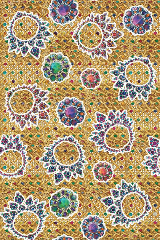 潮流大牌印花华亿平台图片