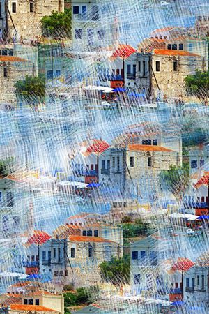 复古印花华亿平台图片