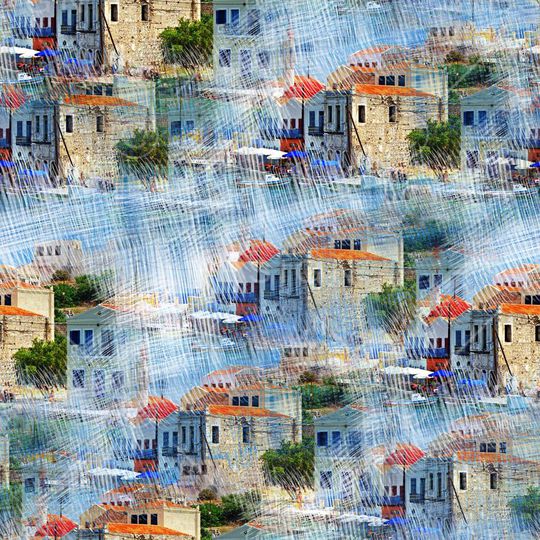 复古印花华亿平台图片