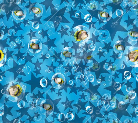 抽象印花华亿平台图片