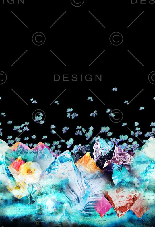 冰雪印花华亿平台图片