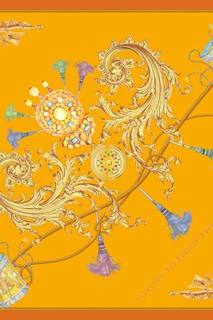 精致的手绘元素印花华亿平台图片