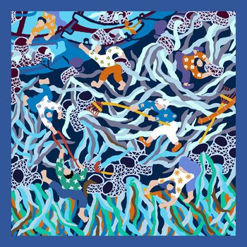 民俗风印花华亿平台图片