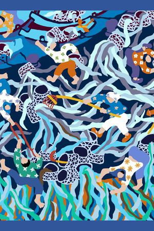 民俗风印花华亿平台图片