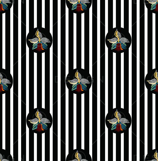 波点印花华亿平台图片