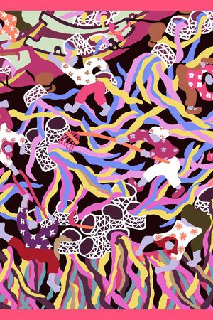 民俗风印花华亿平台图片