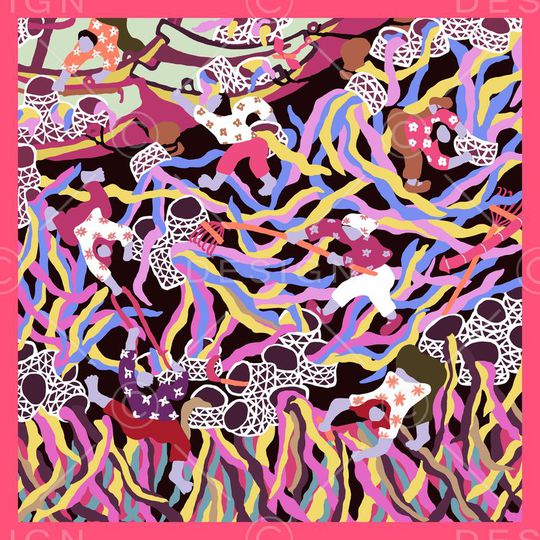 民俗风印花华亿平台图片