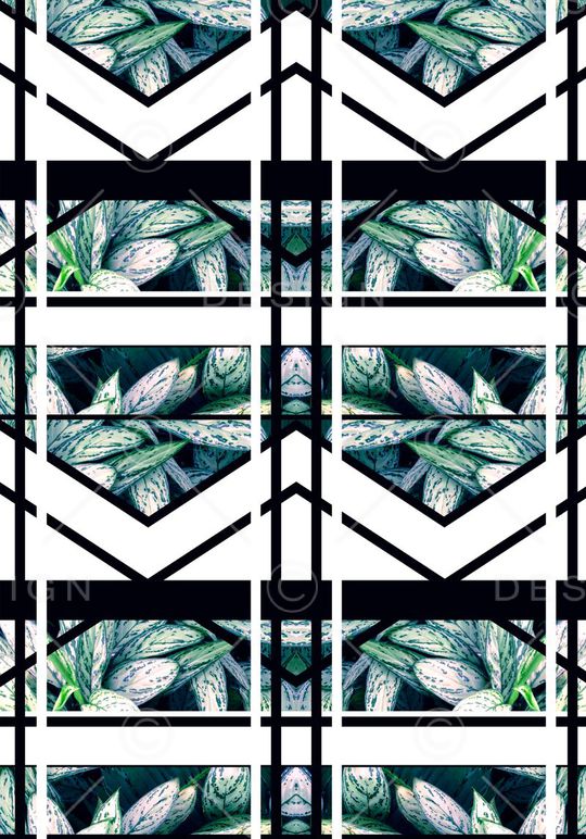 几何印花华亿平台图片