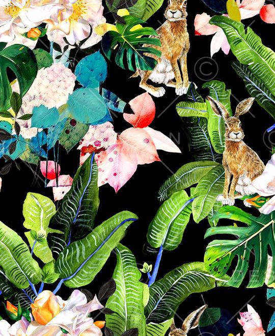 绿叶印花华亿平台图片