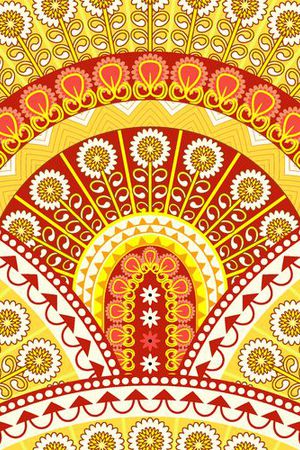 民族风印花华亿平台图片