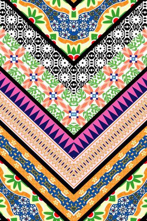 民族风印花华亿平台图片