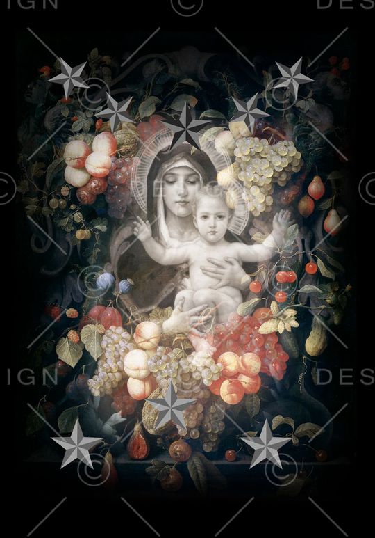 潮流时尚印花华亿平台图片