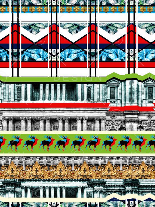 建筑印花华亿平台图片