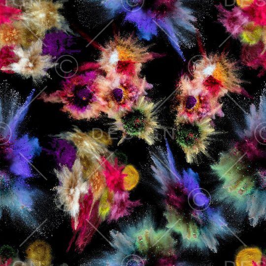 抽象印花华亿平台图片