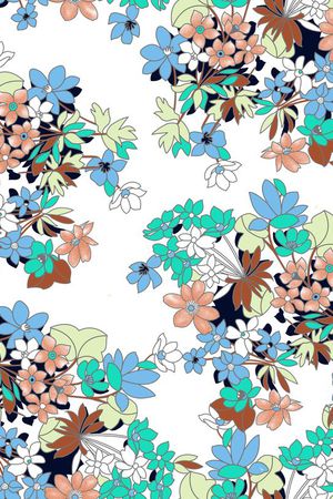 小清新印花华亿平台图片