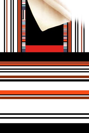 大牌时尚印花华亿平台图片