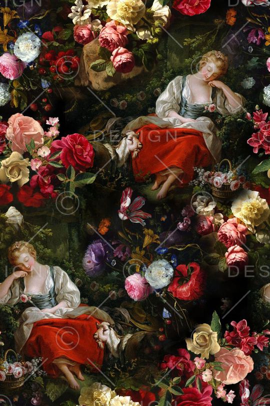 华贵 时尚印花华亿平台图片