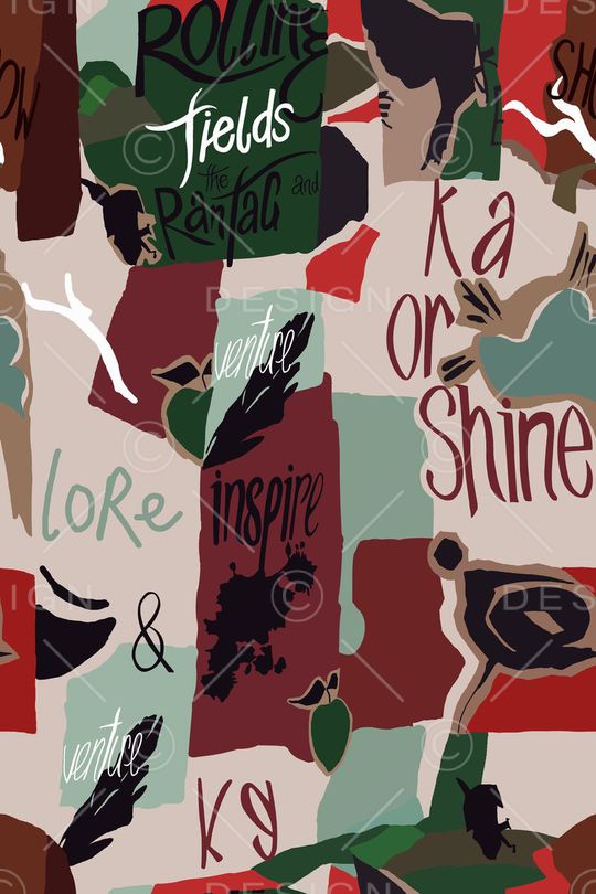 大牌时尚印花华亿平台图片