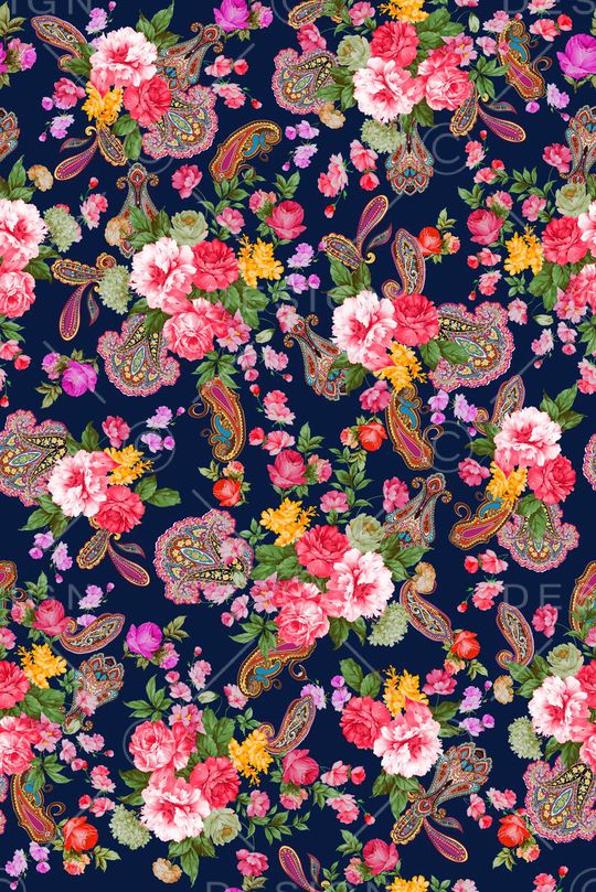 时尚佩斯里印花华亿平台图片