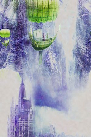 虚拟山印花华亿平台图片