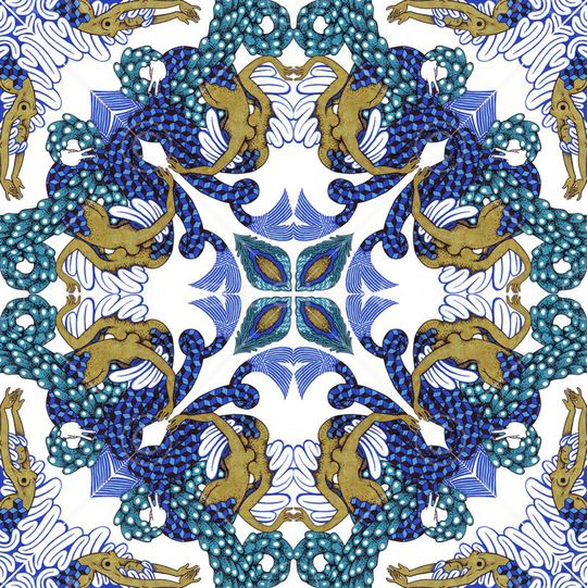 欧式印花华亿平台图片