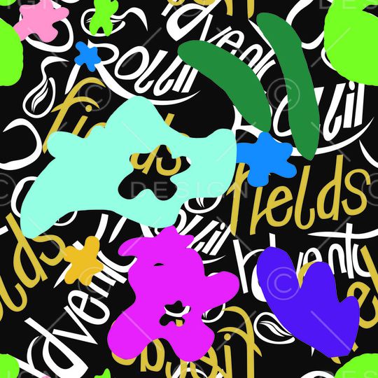 潮流大牌印花华亿平台图片