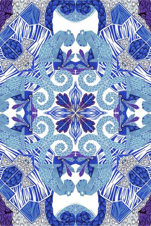 欧式印花华亿平台图片