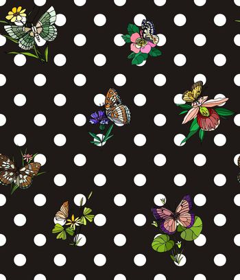 468409- 蝴蝶 女装 衬衣 连衣裙 雪纺 