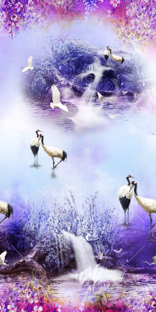 水彩印花华亿平台图片