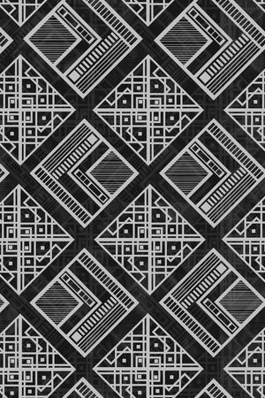 复古印花华亿平台图片